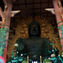 The world's largest bronze statue of the Buddha Vairocana.