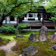 Bangin' rock garden in Kyoto.