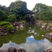 The royal pond where the Emperor's royal fish swam.